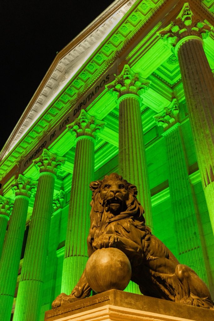 Congreso iluminado