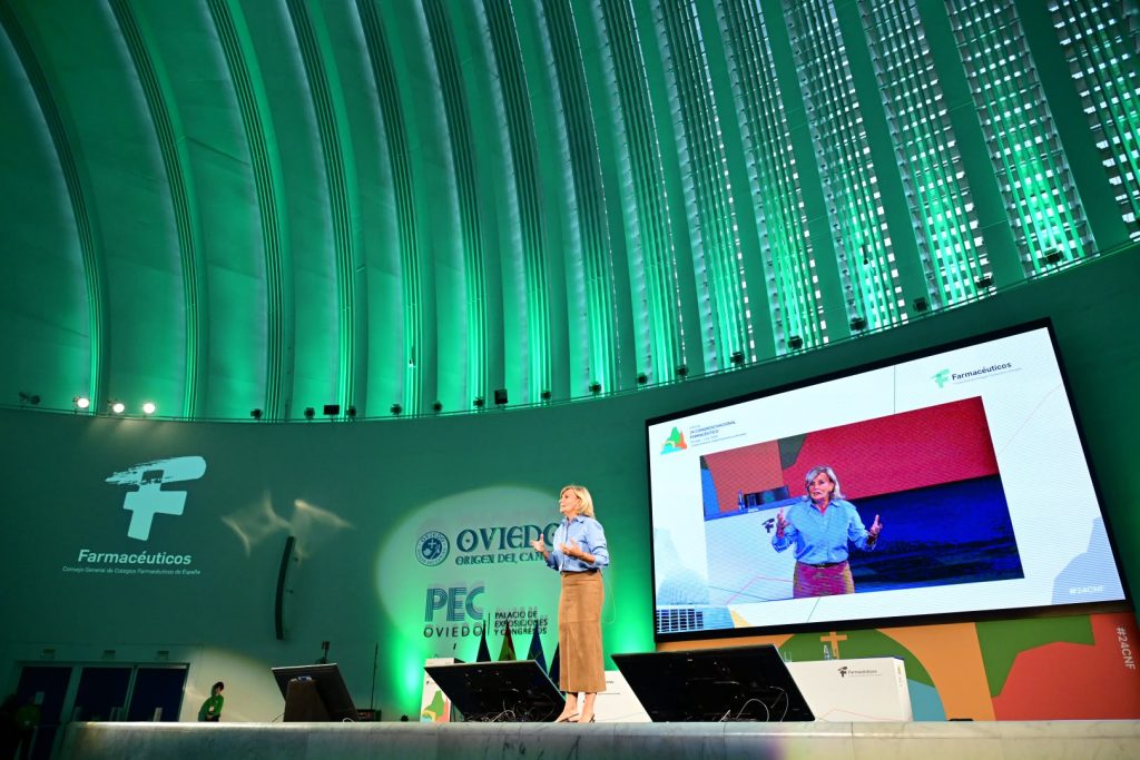 María Neira en la inauguración del 24 CNF