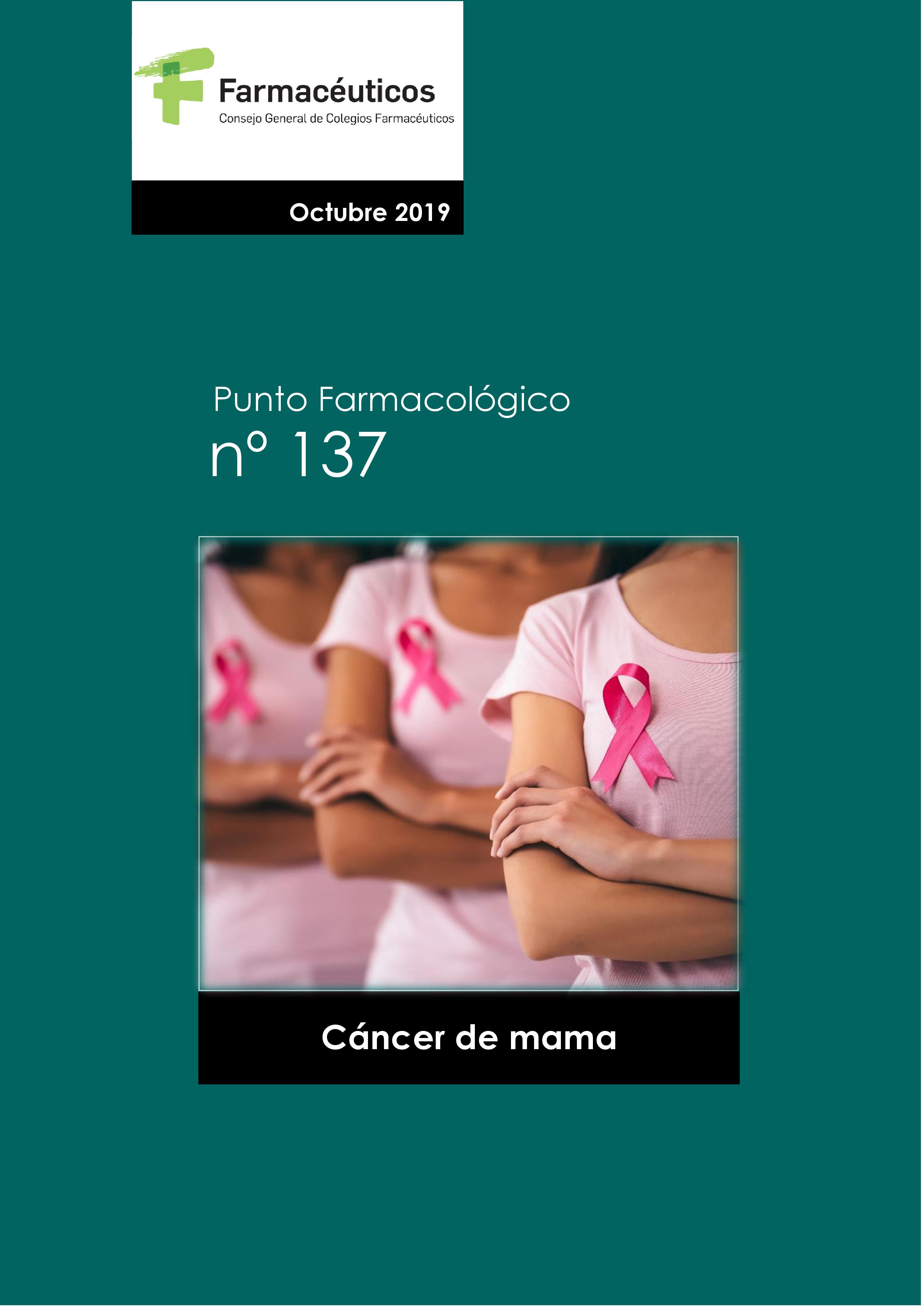 Cáncer de mama – Punto farmacológico Nº 137