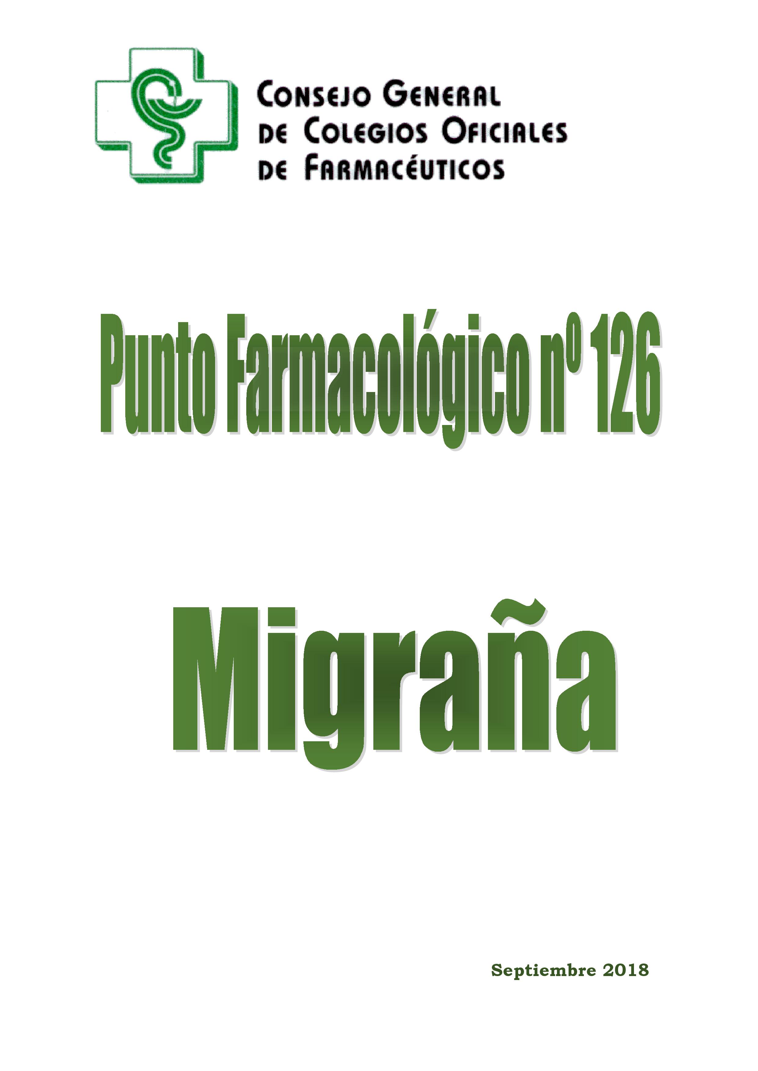 Migraña – Punto farmacológico Nº 126