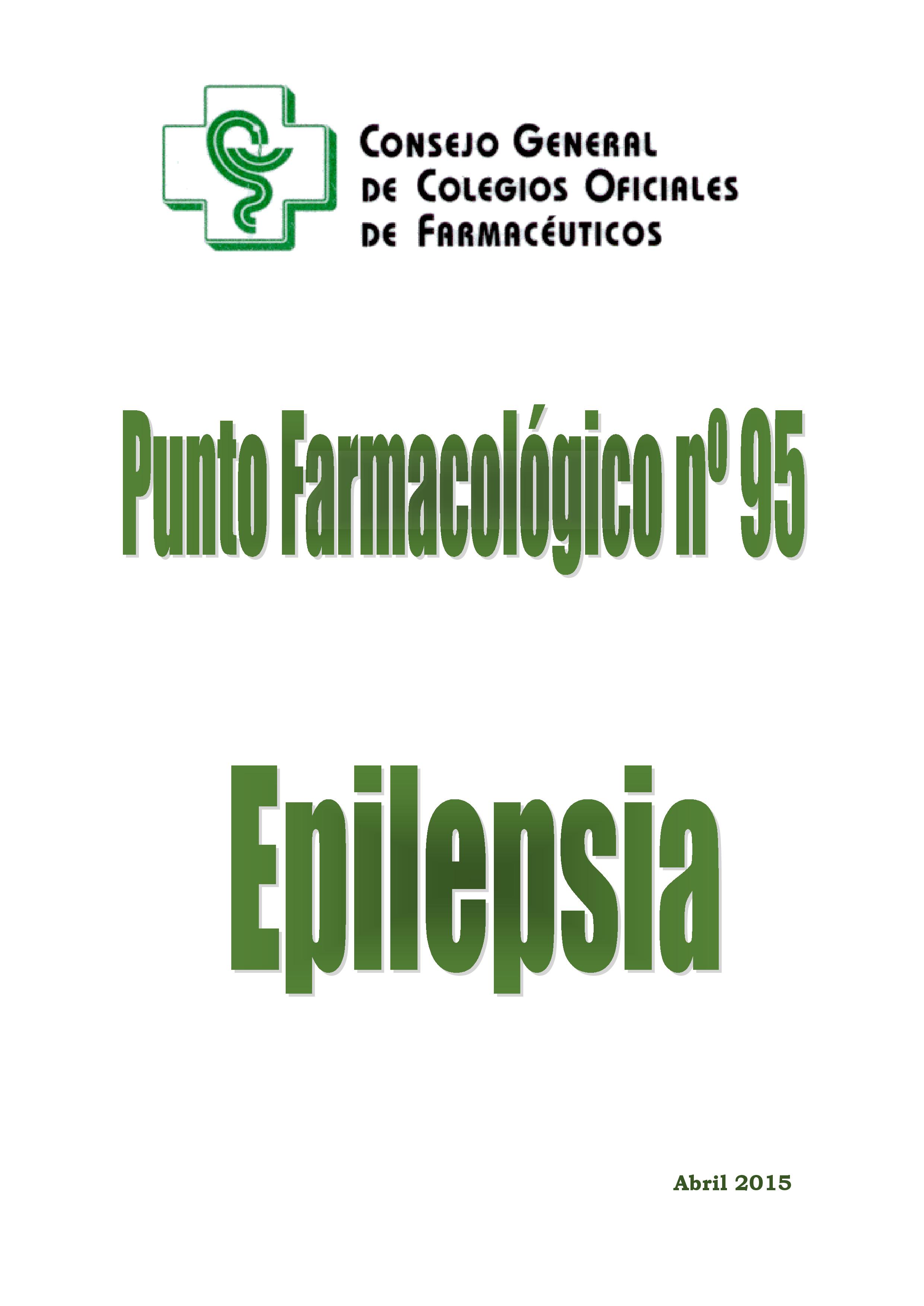 EPILEPSIA – Punto Farmacológico nº95