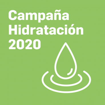Imagen campaña hidratación 2020
