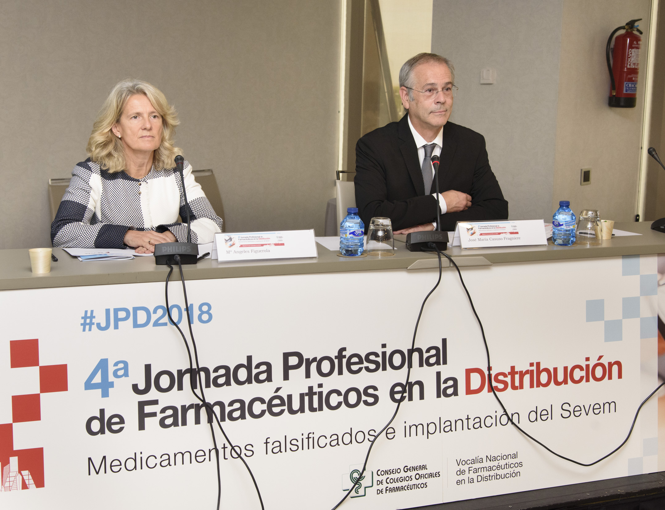 María Ángeles Figuerola y José Mª Casuso Fragniere