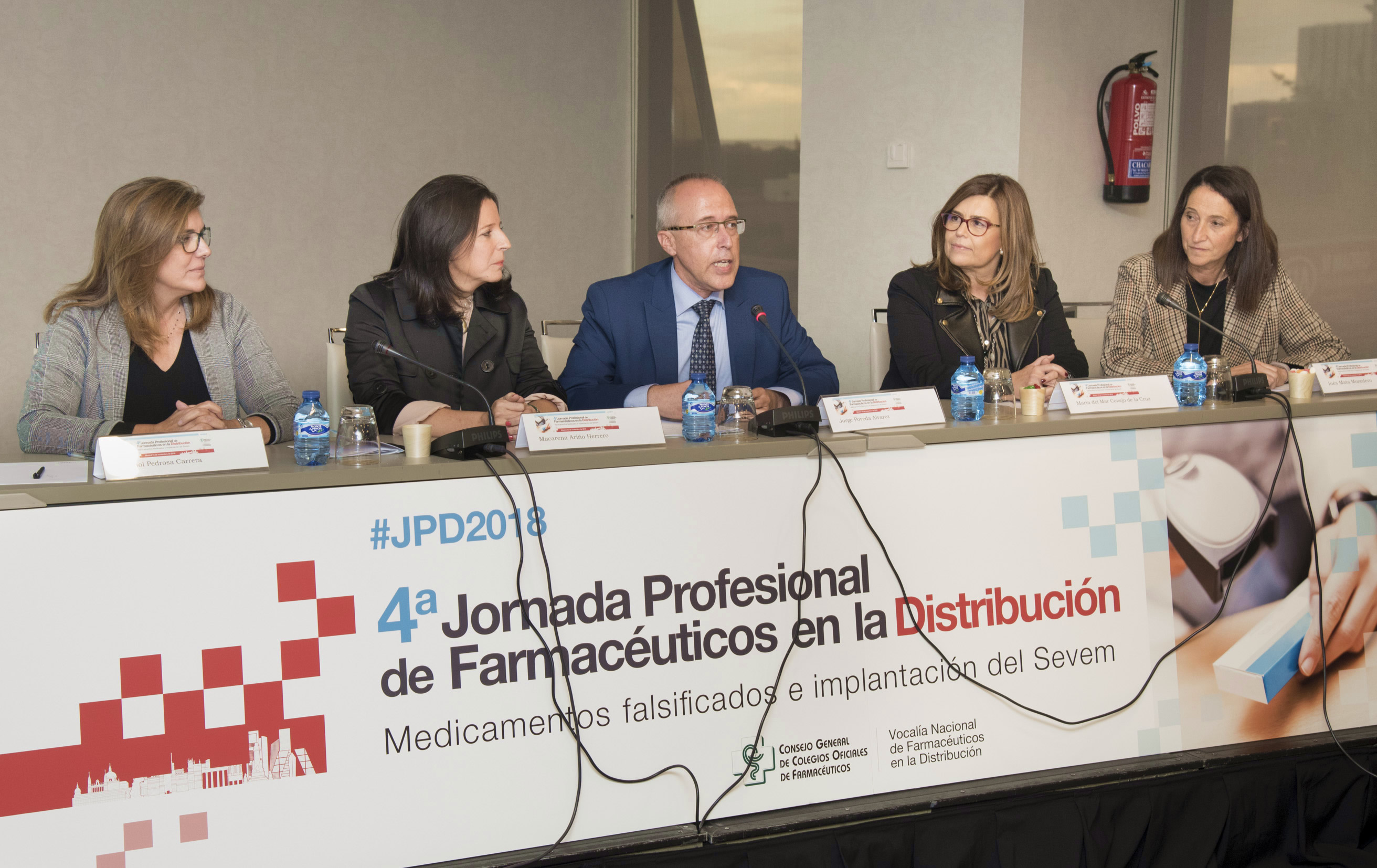 Marisol Pedrosa Carrera, Macarena Ariño, Juan Jorge Poveda Álvarez, Mª del Mar Conejo de la Cruz e Inés Mata Monedero