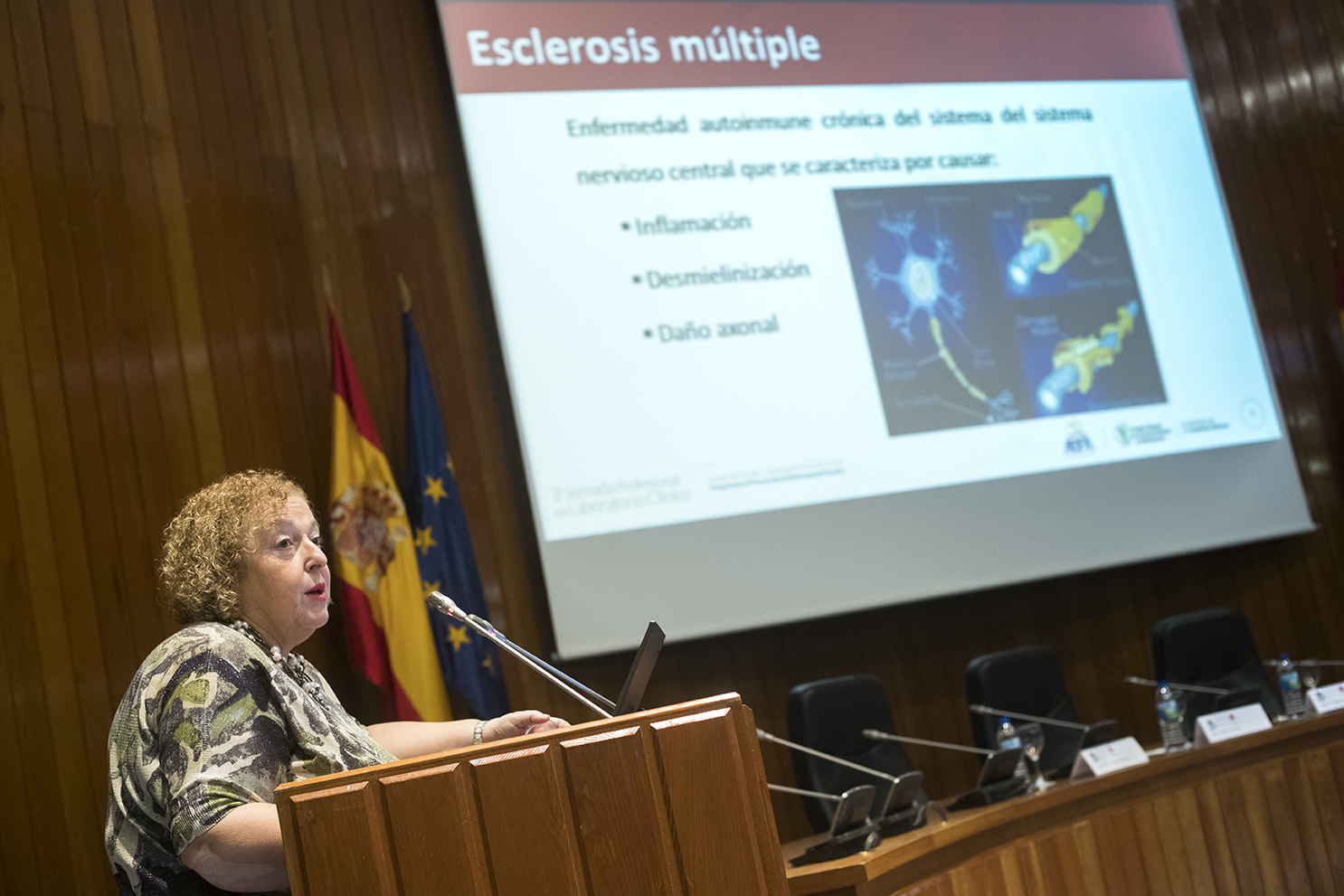 Luisa María Villar Guimerans. Servicio Inmunología. Hospital Universitario Ramón y Cajal de Madrid