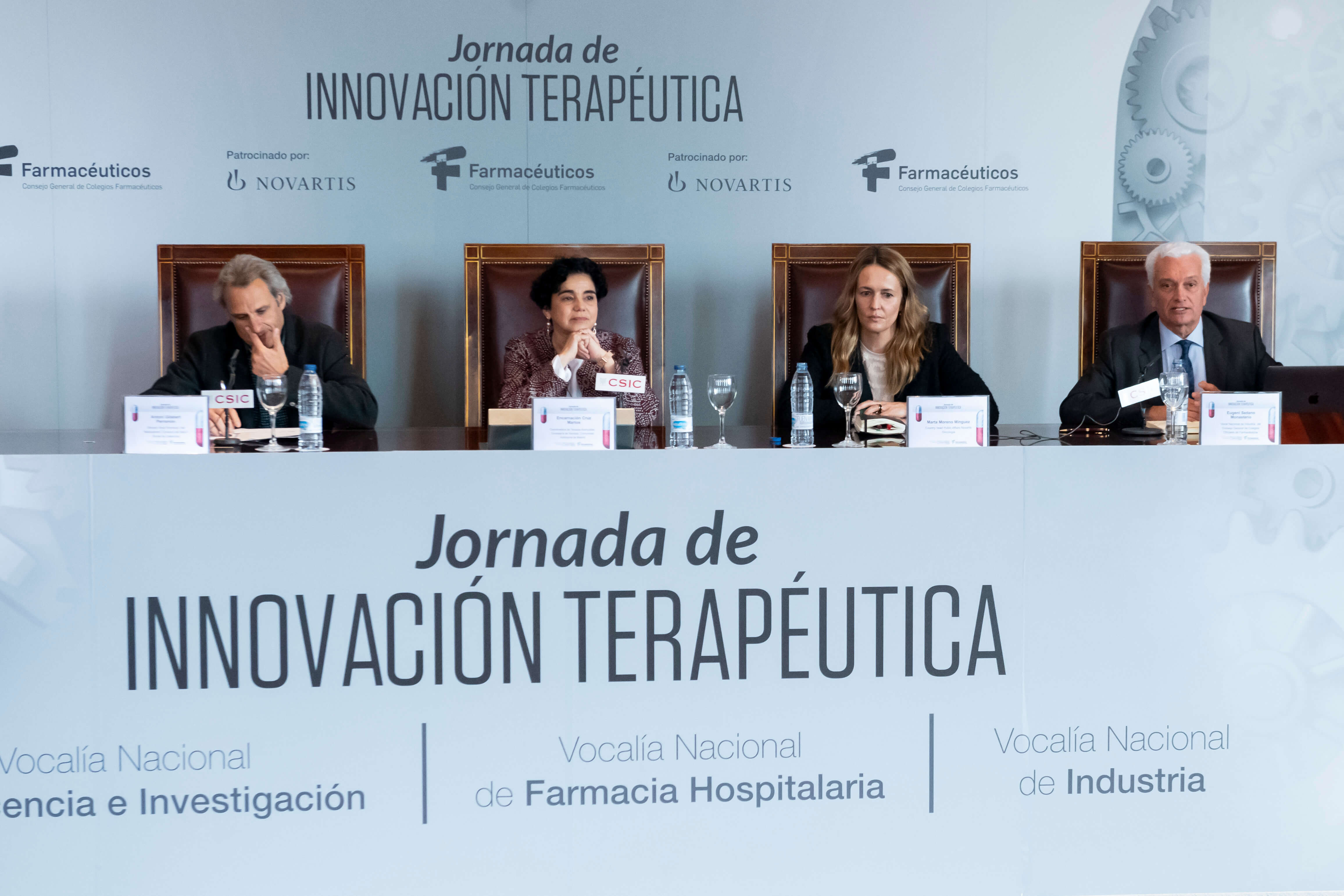 Mesa redonda: Nuevos modelos de financiación |  Antoni Gilabert, Encarnación Cruz, Marta Moreno y Eugeni Sedano