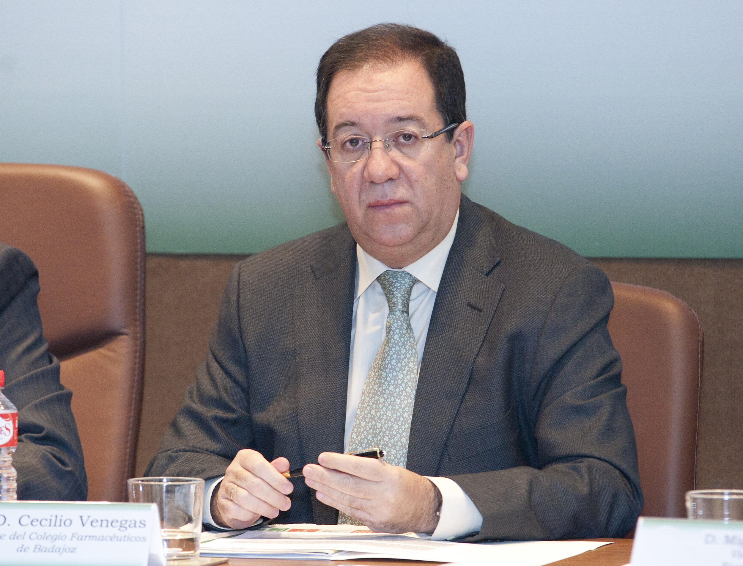 Cecilio Venegas, Presidente del COF de Badajoz