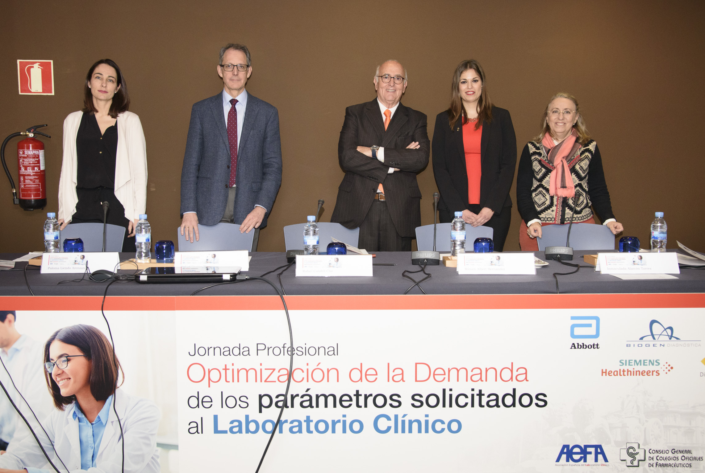 Mesa 2: «Calidad asistencial y eficiencia en el diagnóstico a través de los resultados del Laboratorio Clínico»