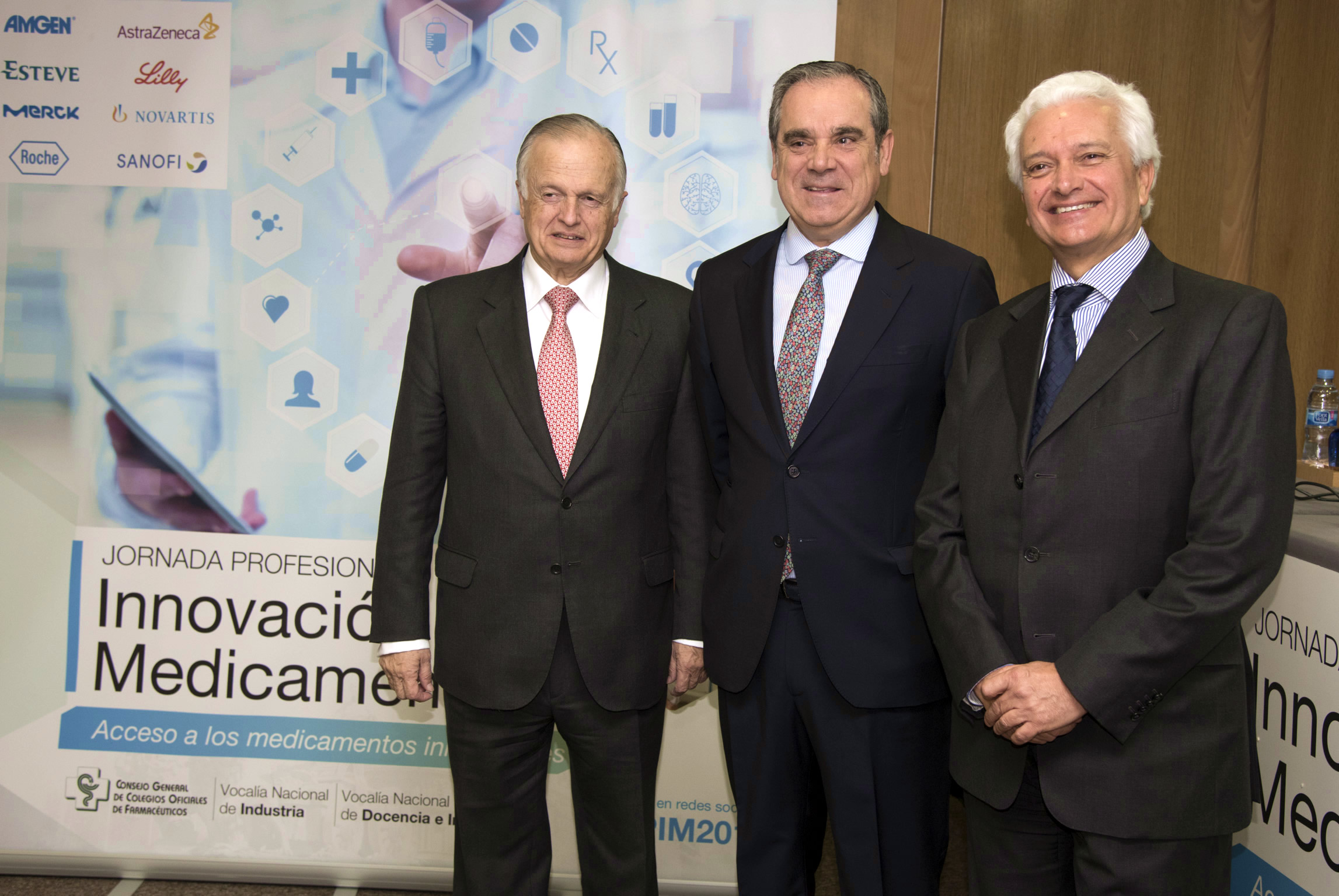 D.Francisco Zaragozá, D.Jesús Aguilar y D.Eugeni Sedano