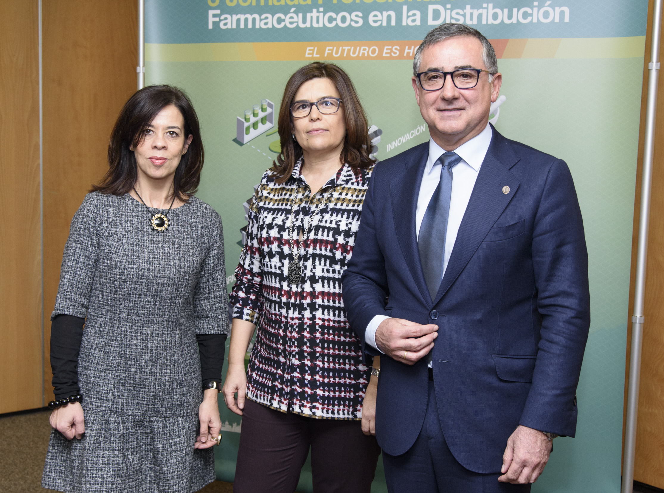 Mª Carmen Martínez Tirao, Mª del Mar Conejo de la Cruz y José Ramón Lopez Suarez