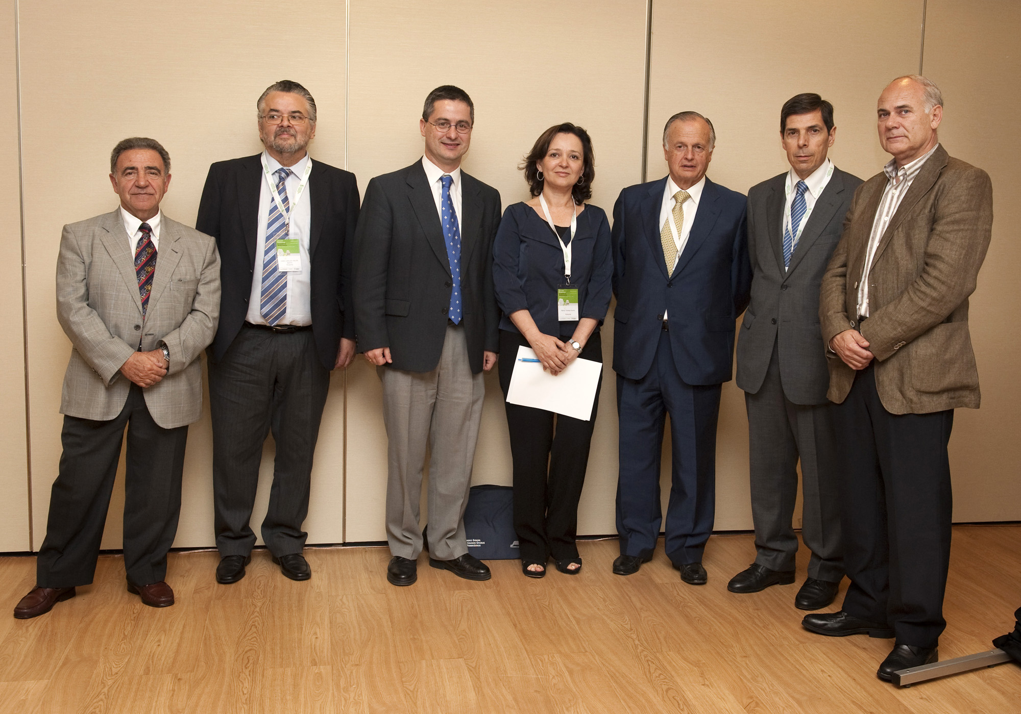 IMG_JPIM11De dcha. a izq. Julio Cortijo, Manuel Posada, Francisco Zaragozá, Mª Teresa Huete, Juan José Gorgojo, Juan Carlos Palma y Jaime Piulats_Mesa01