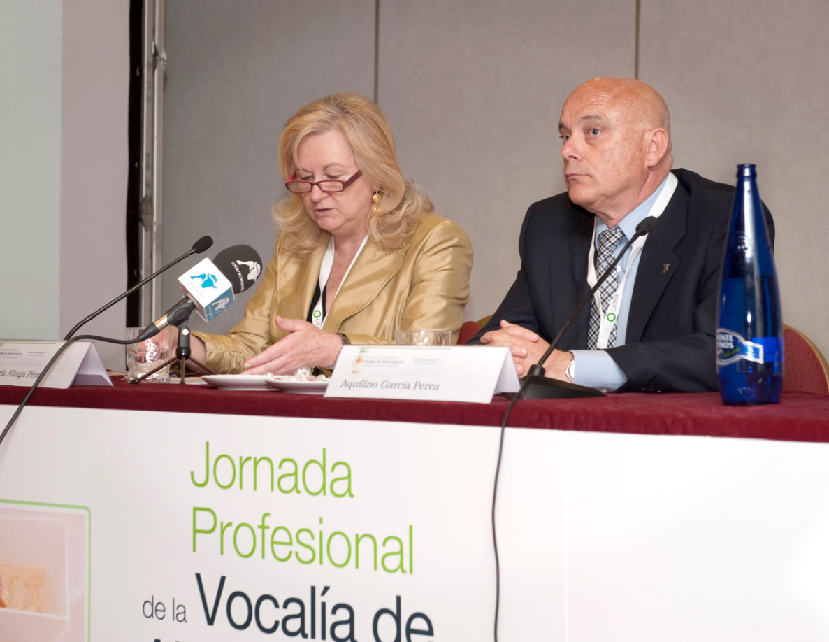 Inaguración de la Jornada Profesional de la Vocalía de Alimentación
