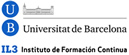 Universitat de Barcelona - IL3 Instituto de Formación Continuada