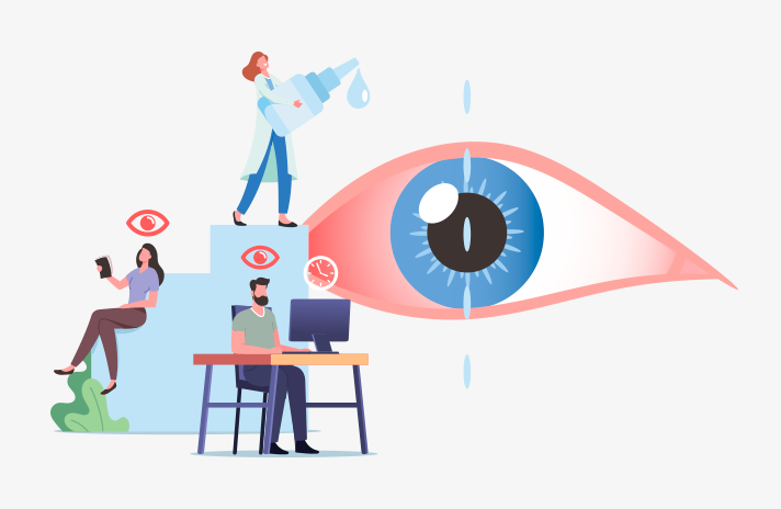 Los farmacéuticos alertan del peligro para los ojos del exceso de exposición a dispositivos móviles