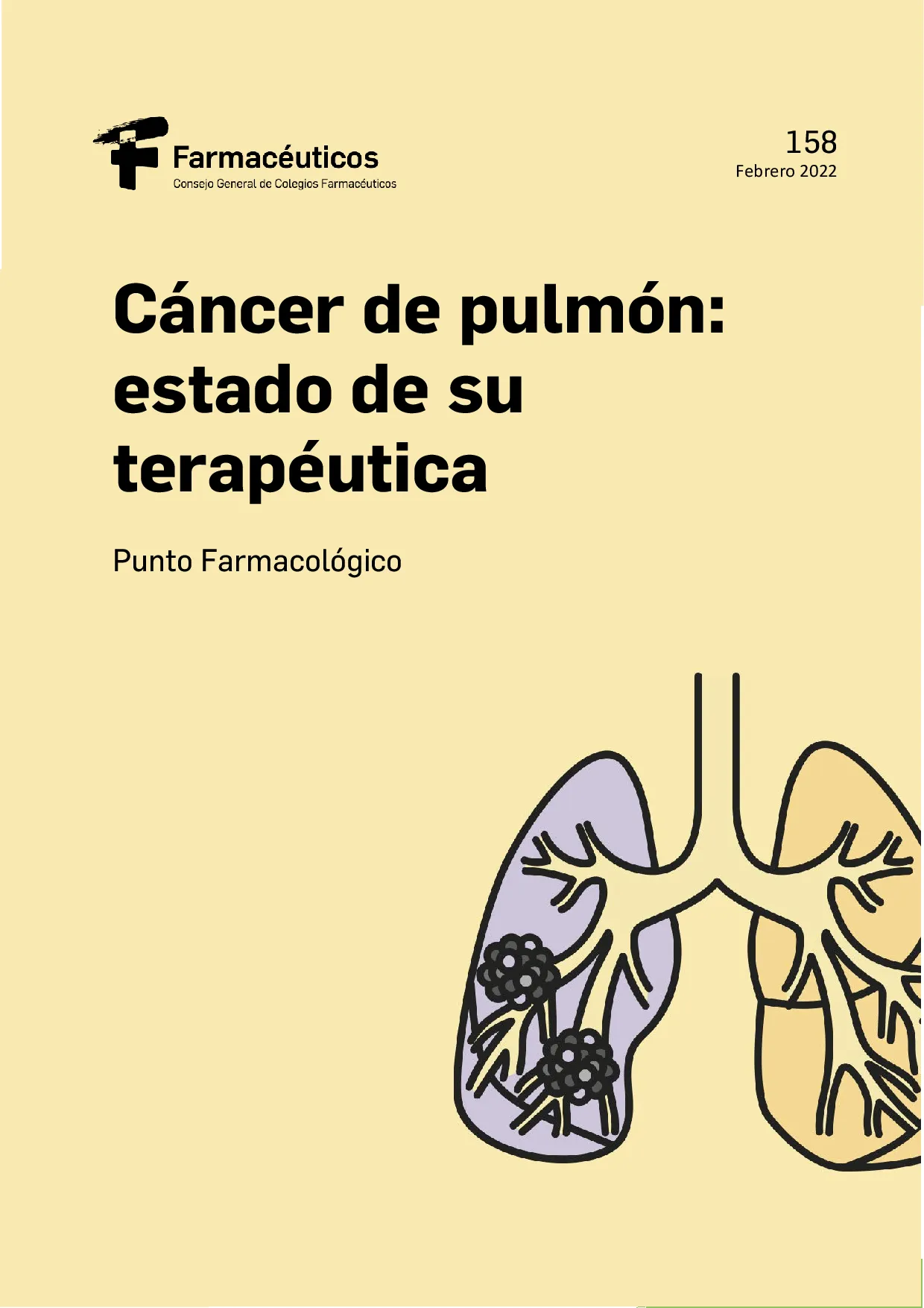 Cáncer de pulmón, estado de su terapéutica – Punto Farmacológico Nº 158