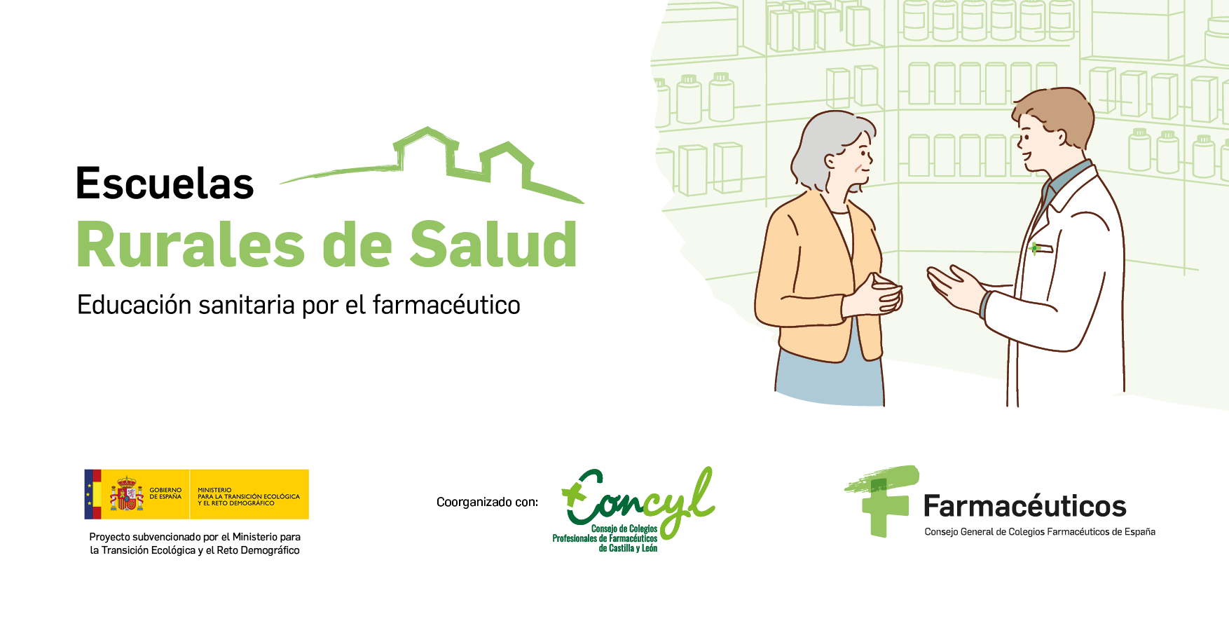 Más de 100 farmacias de Castilla y León se convertirán en Escuelas Rurales de Salud para ofrecer educación sanitaria en pequeños municipios
