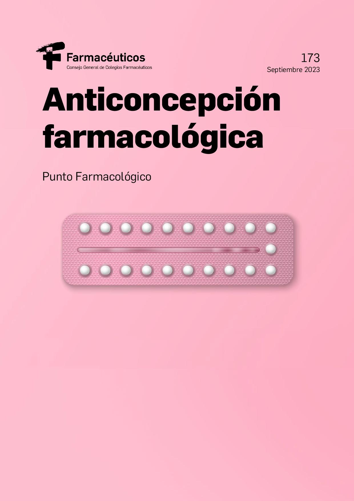 Anticoncepción farmacológica – Punto Farmacológico Nº 173