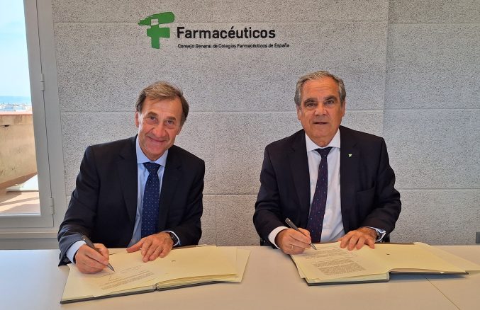 El Consejo General de Farmacéuticos y la Universidad Isabel I de Castilla firman un acuerdo marco de colaboración
