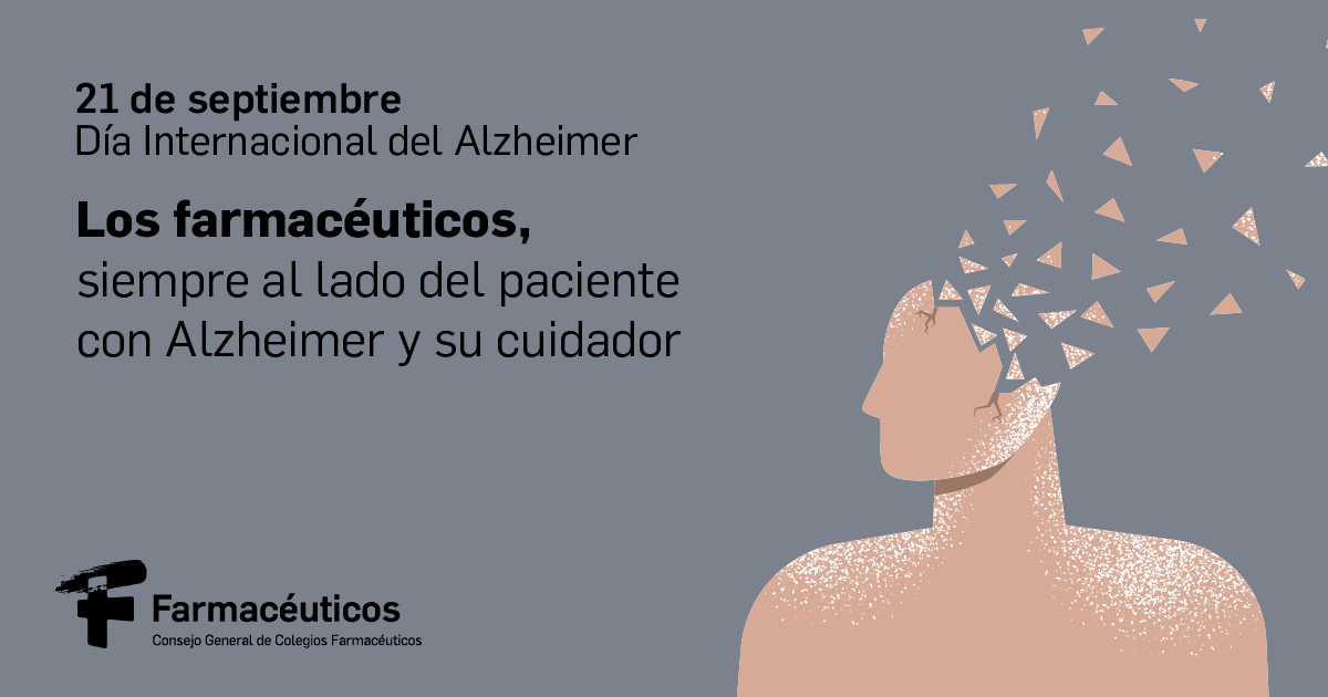 Los farmacéuticos, siempre al lado del paciente de Alzhéimer y su cuidador