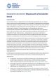 WPC – Declaración de posición sobre dispensación y financiación básica