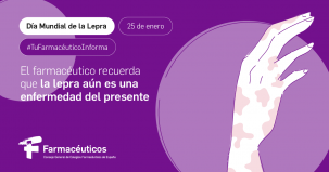 El farmacéutico recuerda que la lepra aún es una enfermedad del presente