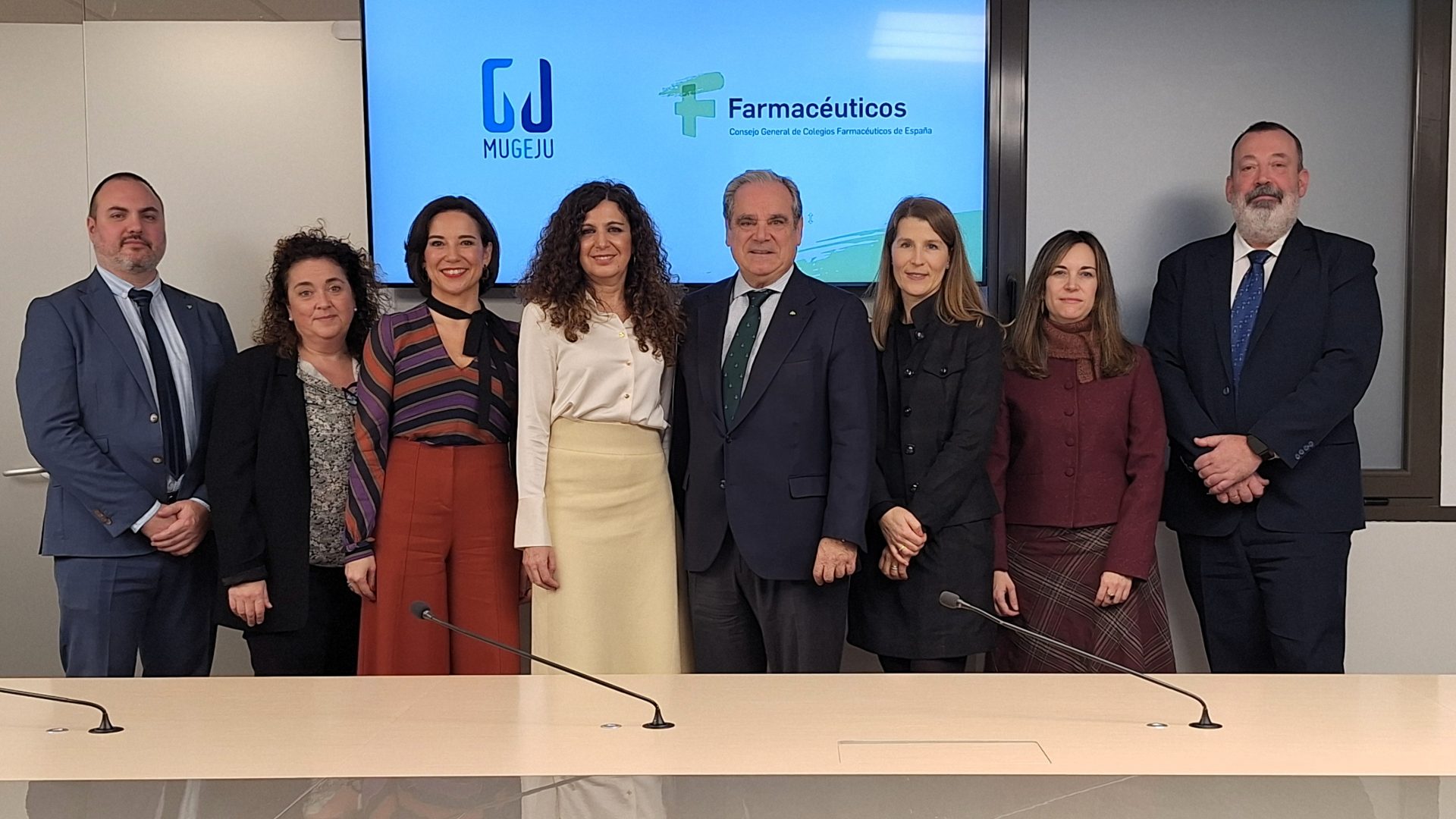 MUGEJU y el Consejo General de Colegios Farmacéuticos garantizan con un nuevo concierto la prestación farmacéutica de 90.000 mutualistas