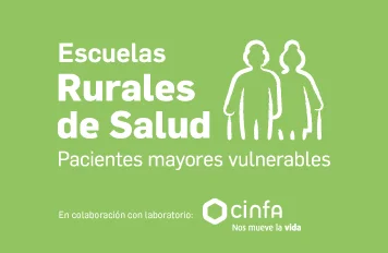 Escuelas Rurales de Salud a pacientes mayores vulnerables
