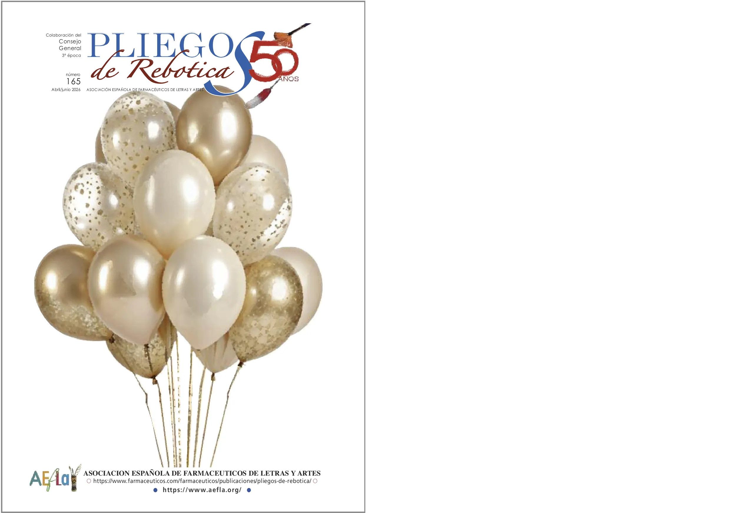 Pliegos Rebotica nº 165