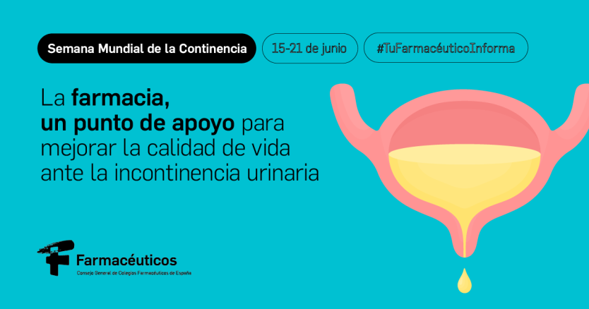 La farmacia, un punto de apoyo para mejorar la calidad de vida ante la incontinencia urinaria